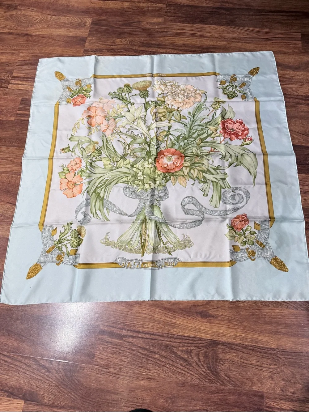 Hermes “Regina” Silk Scarf